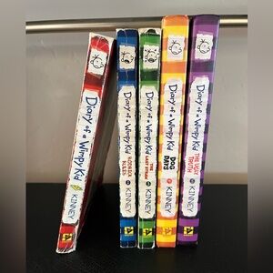 Diary of a Wimpy Kid series #1-5